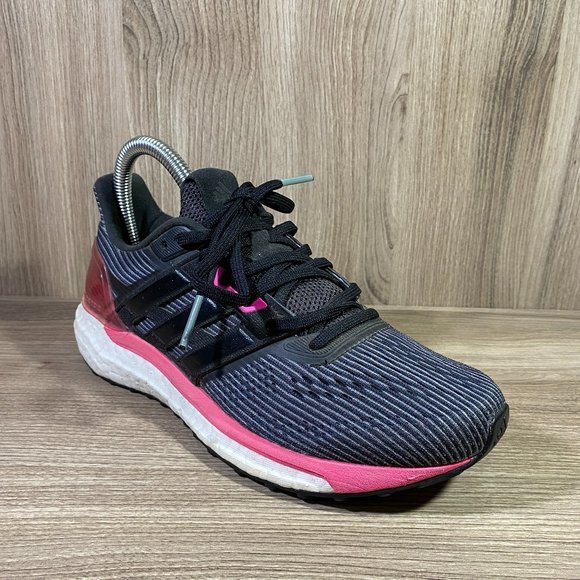 RIGHT shoe ONLY Adidas Torsion Black Pink Amputee - Picture 1 of 7